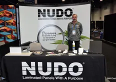 Mark Rustigian of Nudo Products, helping cannabis growers in need of laminated panels for their cultivation facilities.